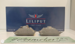 Liliput H0 DC L136508 Panzerspähzug / Pionier-/Geschützwagen / Set 4 / OVP