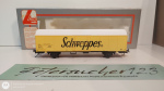 Lima H0 DC 303587 Kühlwagen "Schweppes" / NEM / SBB / OVP