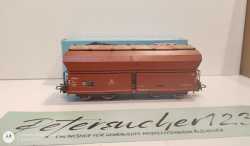 Märklin H0 AC 4626 Grossgüterwagen mit Klappdeckeldach / DB/ OVP hellblau