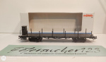 Märklin H0 AC 46280 Flachwagen mit Bremserhaus / K / K.Bay.Sts.B. / OVP weiß