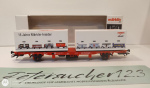 Märklin H0 AC 94339 Tragwagen mit Container / 15 jahre Insider Mitglied / OVP weiß