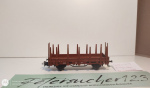 Märklin H0 AC ESO-02217 Rungenwagen / Kls 443 / K / DB
