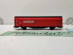 Märklin H0 AC 00757-09 / 2-achsiges Großvolumen-Schiebewandwagen / Typ Hbbins 306 / DB AG / Rot