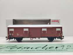 Märklin H0 47329 / zweiachsiger gedeckter Güterwagen der Bauart Gbs 254 / DB