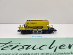 Minitrix N DC 11466 Schotterwagen "Gleisbau" aus Set / DB