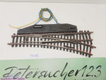 Märklin H0 AC 2261 elektr. K-Gleis Weiche / rechts / 168,9 mm / 22° 30 / Farbe, Kleber