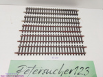 Märklin H0 AC 2200 5x Gerades K-Gleis / 1/1 = 180 mm / Farbe, Rost, Kleber