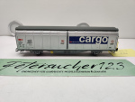 Märklin H0 AC 2458123-5 Gedeckter Güterwagen CARGO / Grau / SBB / 2-Achser