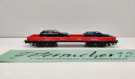 Märklin H0 AC 29231 1x Niederbord "CARGO" + 2 PKW aus Set / Relmms / DB
