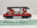 Märklin H0 AC 29755 Niederbordwagen Drehleiter aus Digital-Set "Feuerwehr" / DB