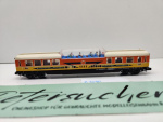 Minitrix N DC 3030 Aussichtswagen "Apfelpfeil" WGm / DB