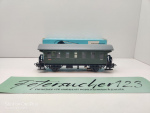 Märklin H0 AC 4002 Plattformwagen Donnerbüchse / Licht / 2.Kl / Bi / DB / OVP hblau