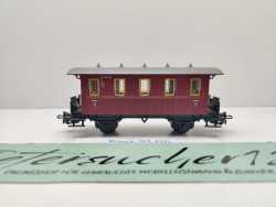 Märklin H0 AC 4007 Plattformwagen rot 29 739 2.Kl Bi