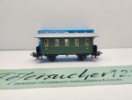 Märklin H0 AC 4007 Plattformwagen Bi / Privatbahn / OVP blau