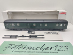 Märklin H0 AC 43268 Schürzen-Postwagen PR / NEM / SNCB NMBS / OVP weiß