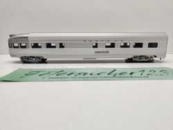 Märklin H0 AC 43604 Observation car Streamliner / Licht / NEM / AT&SF