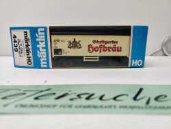Märklin H0 AC 4439 /  2-achsigen Bierwagen „Stuttgarter Hofbräu“ / DB/ Ep.IV / Blaue OVP