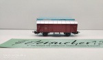 Märklin H0 AC 4505 Gedeckter Güterwagen / Gm 39 / DB / OVP hellblau
