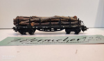 Märklin H0 AC 4516 Rungenwagen + Ladung + 2 Halteketten / SSka / DB
