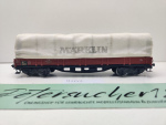 Märklin H0 AC 4517 Niederbordwagen m Plane "Märklin" OOt / DB
