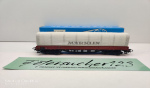 Märklin H0 AC 4517 Niederbordwagen m Plane "Märklin" / OOt / DB / OVP blau