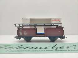 Märklin H0 AC 4612 Autotransportwagen Laaes541 / innen braun / DB / ErsatzVP