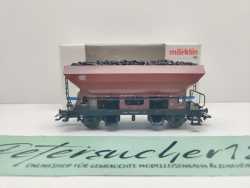 Märklin H0 AC 4631 Drehschieber-Seitenentladewagen Otmm 70 / NEM / DB / OVP