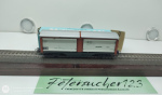 Märklin H0 4633 Güterwagen / Schiebewänden / Schiebedach  DB Hellblaue OVP