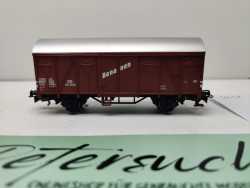 Märklin H0 AC 4637 / gedeckter Güterwagen / Kühlwagen  Bananentransport (Bauart Tnoms 59 / Tnomehs 59) / DB