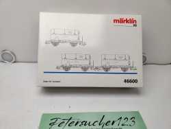 Märklin H0 AC 46600 / 3-teilige Spezial-Wagenset „Gaswagen“ / OVP