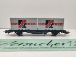 Märklin H0 AC 4668 Containerwagen "Sea Land" Lgjs598 / 2x 20' Container / DB
