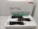Märklin H0 AC 46801 Wagen-Set "Kohlentrichterwagen" / NEM / K.Bay.Sts.B. / OVP weiß