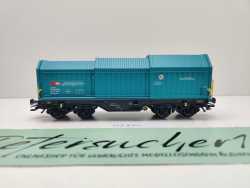 Märklin H0 AC 46870-01 Teleskophaubenwagen Shimmns aus Set / NEM / SBB
