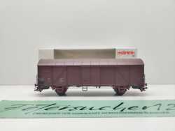 Märklin H0 47329 / zweiachsiger gedeckter Güterwagen der Bauart Gbs 254 / DB