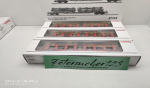 Märklin H0 AC 47144 Rungenwagen-Set / Snps 719 / NEM / DB / OVP weiß