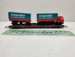 Märklin H0 AC 4740 / 498 3 055-2  "Rollende Landstr." / Saadkms 690 / DB / LKW SEEGMÜLLER