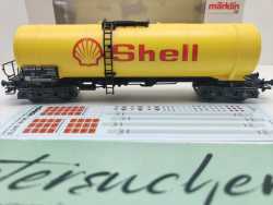 Märklin H0 4410 / 120 6 086-1 Gedeckter Güterwagen / 2-Achser / Braun / DB / Ersatz-OVP