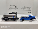 Märklin H0 AC 47903 Wagen-Set "Brennstoff" / NEM / DB / OVP weiß