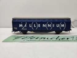 Märklin H0 AC 48011 2-achsigen Großraum-Schiebewandwagen der Bauart Hbbins / NEM
