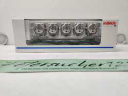 Märklin H0 AC 4853 / Behältertragwagen der Bauart Lbgjs 598 / DB/ Ep. IV / OVP