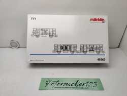 Märklin H0 AC 48783 / 3-teilige Güterwagen-Set „Wirtschaftswunder“ / Ep.III / OVP