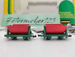 Minitrix N DC 51 3260 00 Kipploren-Set inkl. Entladevorrichtung / OVP