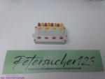 Märklin H0 7274 Stellpult / Analoges Schaltpult mit 4 Ein-/Ausschaltern / Stecker