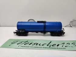 Märklin H0 AC 785 7 147-7 / 4-Achser Kesselwagen /  Blau / NEM / SBB