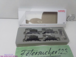 Mini Club Z DC 82228 / Schwerlasttransportwagen-Set / vierteiliges Güterwagen-Set / Bundeswehr-Militärtransport / DB / OVP