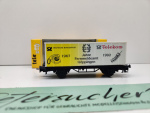Märklin H0 AC 4481 SoMo Telezug Containerwagen "25 J Göppingen" / OVP gelb