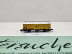 Märklin Z DC 8606 gedeckter Güterwagen "Bananen" Ibbis / DB