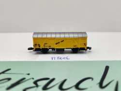 Märklin Z DC 8606 (2) gedeckter Güterwagen "Bananen" Ibbis / DB