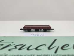 Märklin Z DC 8610 Niederbordwagen Klms 440 / helle Ladefläche/ DB
