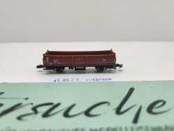 Märklin Z DC 8622 offener Güterwagen E 037 (Omm 52) / rotbraun / DB